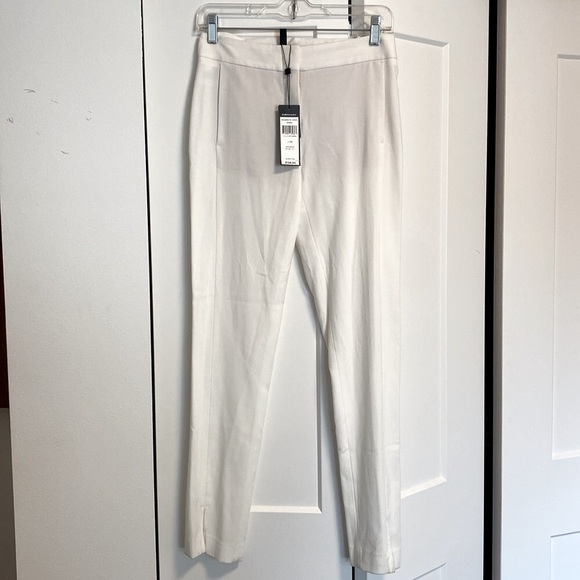 NWT [BCBGMaxAzria] Kurra Off White Straight Dress Pants - Women's Sz XS - Picture 6 of 12